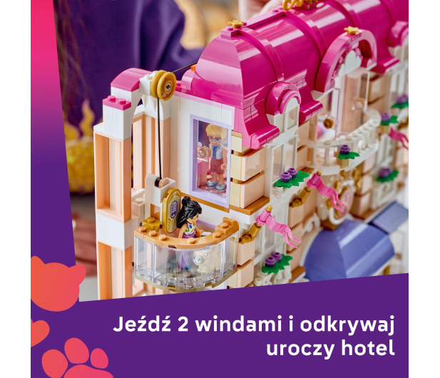 LEGO FRIENDS 42704 Grand Hotel w mieście Heartlake - 1529781 - zdjęcie 5